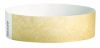 Tyvek 3/4" Colored Wristbands, Gold (500 Wristbands per box)